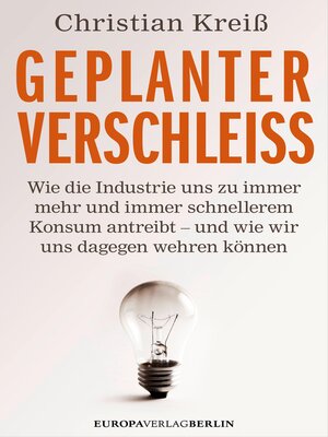 cover image of Geplanter Verschleiß
